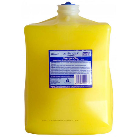 Suprega Plus Tough Hand Cleanser 4L Cartridge – Suprega Plus Heavy Duty Hand Cleanser 4L Cartridge | ISL