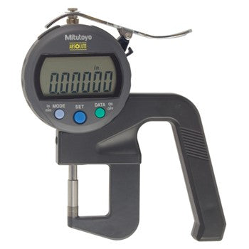 Mitutoyo Digimatic Thickness Gauge .470"/12mm High Accuracy Type | Hobeca