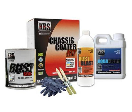 Kbs Chassis Coater Kit For Full Size Car Or Ute Silver | Formula