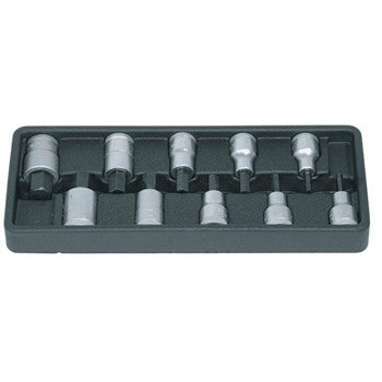 Gedore IN19  PM-10 Inhex Allen Key Socket Set (5mm - 19mm)