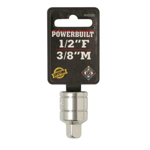 Powerbuilt 3/8″ Dr Female to 1/2″ Dr Male Adaptor