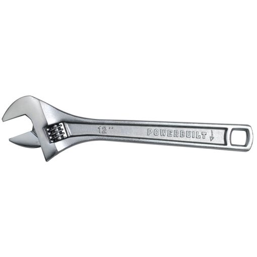 Powerbuilt 300mm/12”  Adjustable Wrench