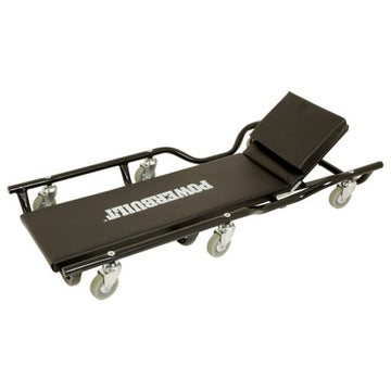 Powerbuilt 1.07m/42” Professional Creeper with Adjustable Headrest | Alltrade