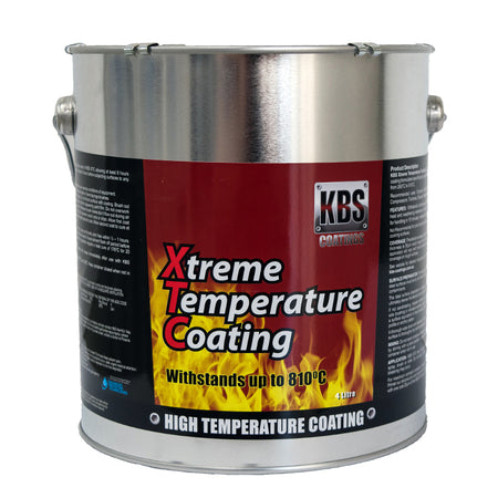 Kbs Xtc Xtreme Temp Coating Satin Black 4 Litre | Formula