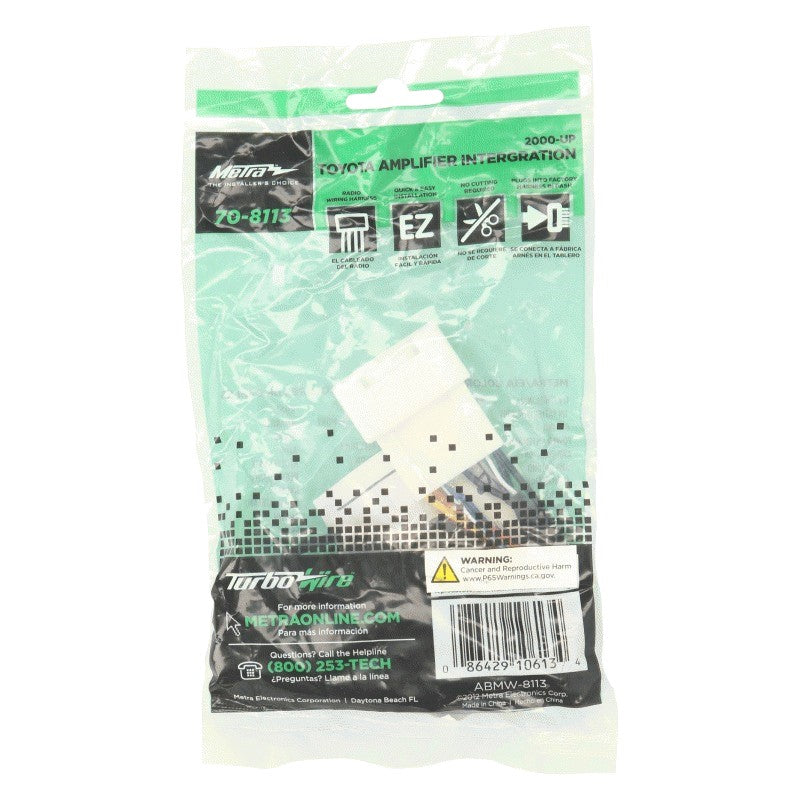 Amplifier Harness Toyota 1998 - 2009 / Lexus Is-200 2005 - 2014 (Retains Amp 20 Pin Plug) | Formula