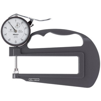 Mitutoyo Dial Thickness Gauge 20mm x 120mm Deep Throat Type | Hobeca