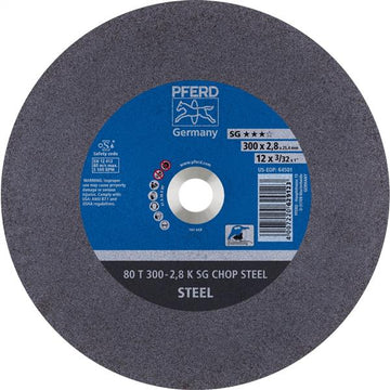 Pferd General Purpose Cut Off Disc 80T 300x2.8mm A36 KSG CHOP, each | PPS Industries