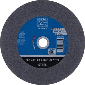 Pferd General Purpose Cut Off Disc 80T 400x3.8mm A36 KSG CHOP, each | PPS Industries