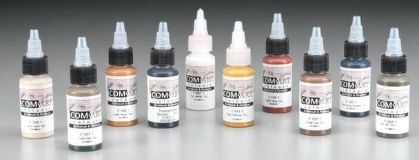 Iwata Medea Com-Art Airbrush And Paintbrush Paints 10pc Real Deal Weathering Kit By Leslie Eaton | Formula