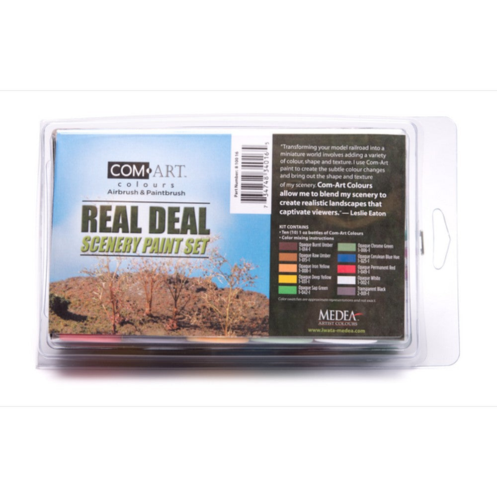 Iwata Medea Com Art Real Deal Scenery Kit 10pc For Airbrush Engineers   8100.16 