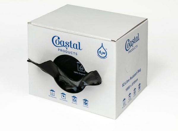 Coastal Rubbish Bags 100 Box 82L