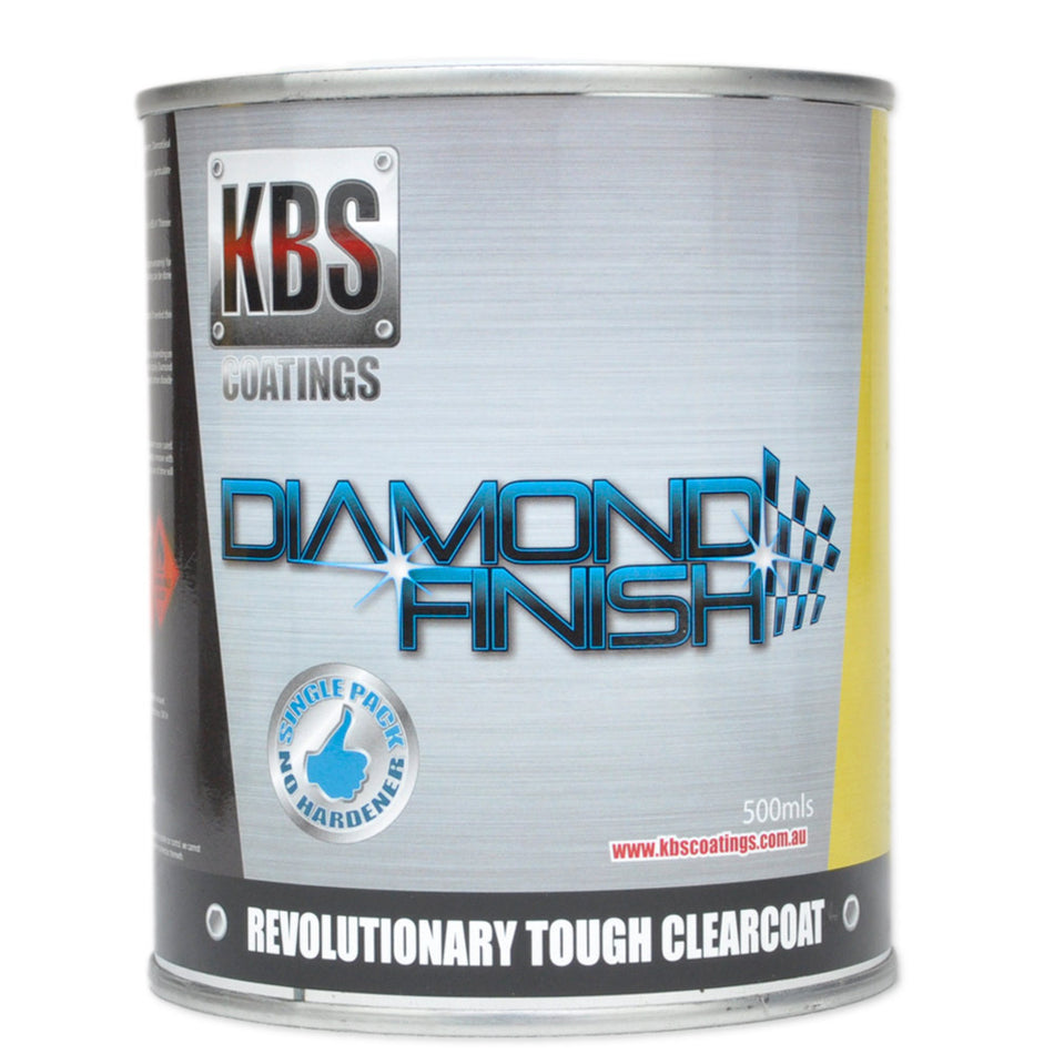 Kbs Diamond Clear Coat Finish Uv Stable Self Leveling 500ml