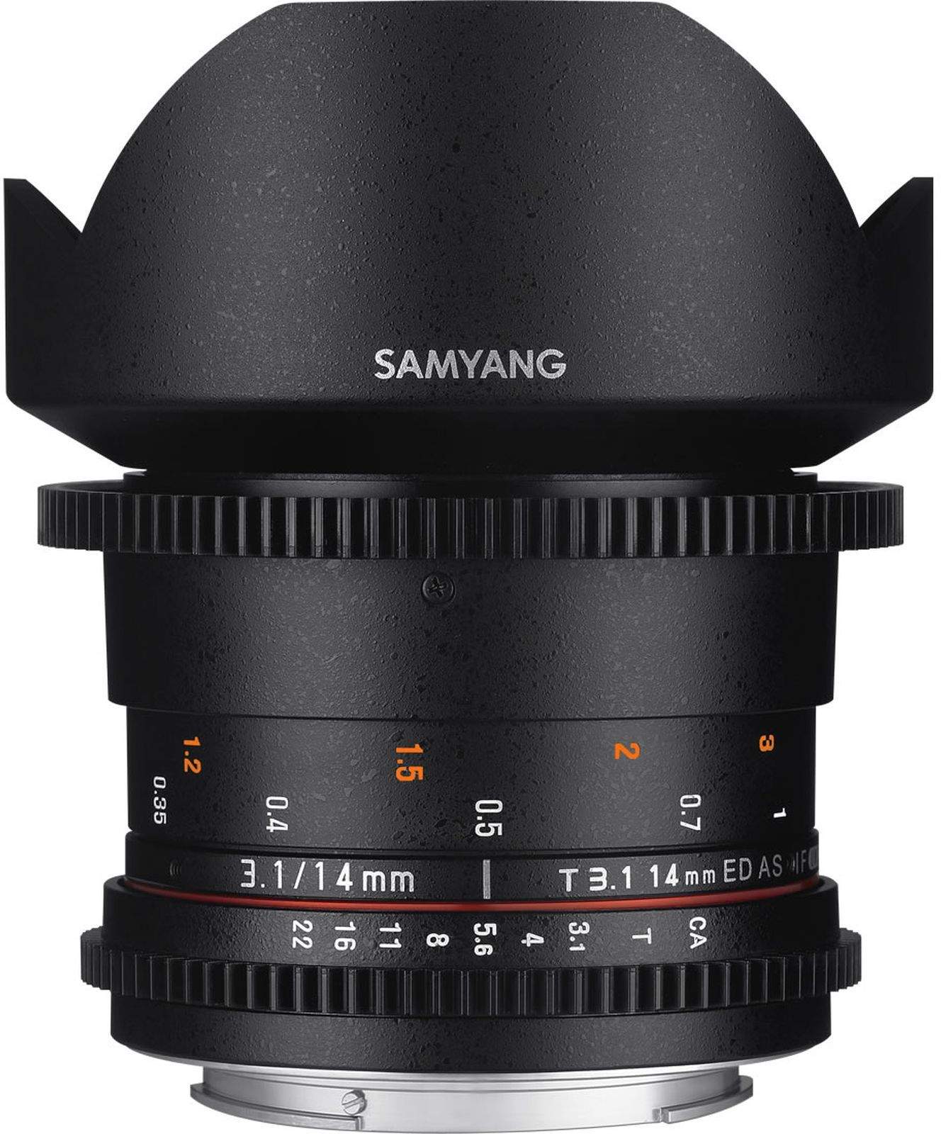 Samyang Lens 14mm T3.1 Mf Vdslr Cine Ed As If Umc Ii Canon Ef | Formula