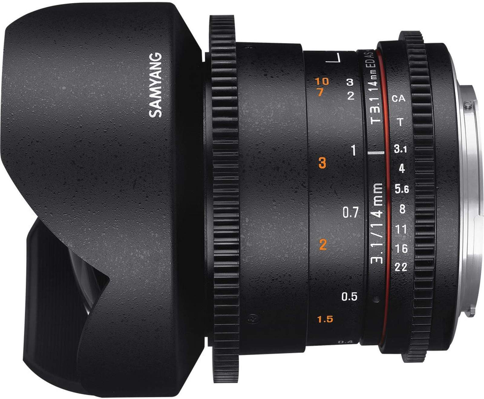 Samyang Lens 14mm T3.1 Mf Vdslr Cine Ed As If Umc Ii Canon Ef | Formula