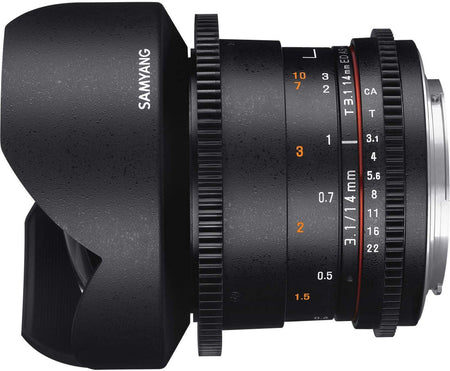 Samyang Lens 14mm T3.1 Mf Vdslr Cine Ed As If Umc Ii Canon Ef | Formula