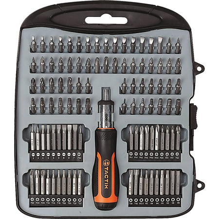 Tactix 103pc Ratchet Driver & Bits Set | ISL