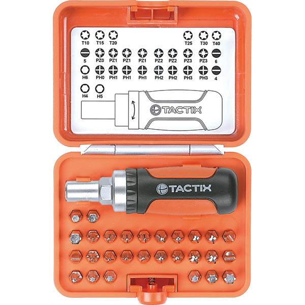 Tactix Mini Stubby Ratchet Driver 29Pc Set** | ISL