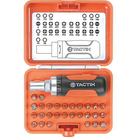 Tactix Mini Stubby Ratchet Driver 29Pc Set** | ISL