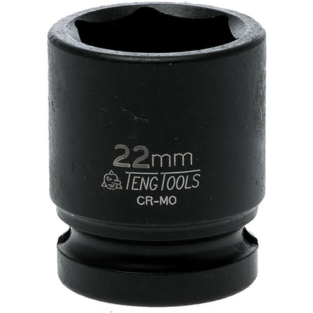 Teng 1/2in Dr. Impact Socket 22mm DIN | ISL