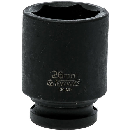 Teng 1/2in Dr. Impact Socket 26mm DIN | ISL