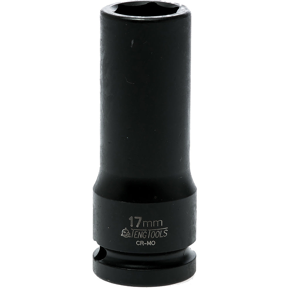Teng 1/2in Dr. Deep Impact Socket 17mm DIN | ISL