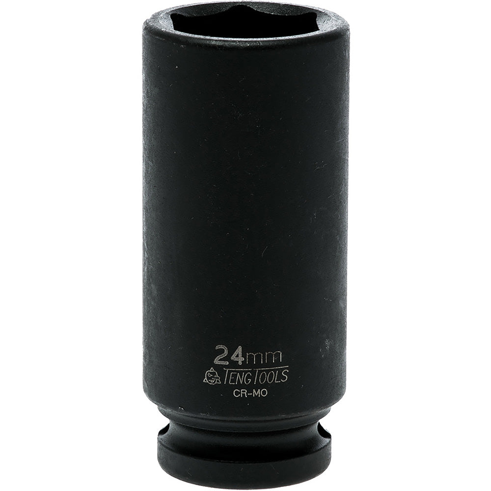 Teng 1/2in Dr. Deep Impact Socket 24mm DIN | ISL