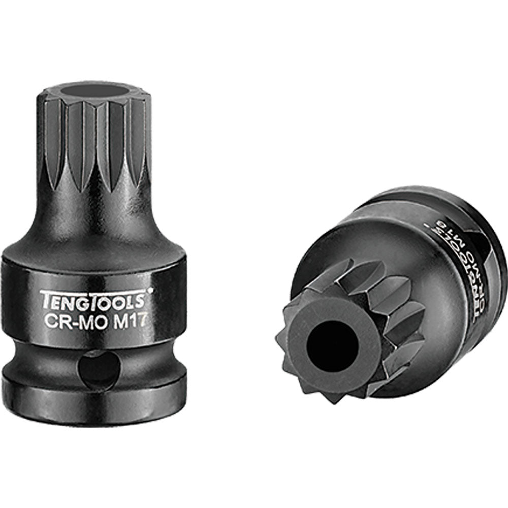 Teng 1/2in Dr. Impact Socket XZN 17x43mm | ISL