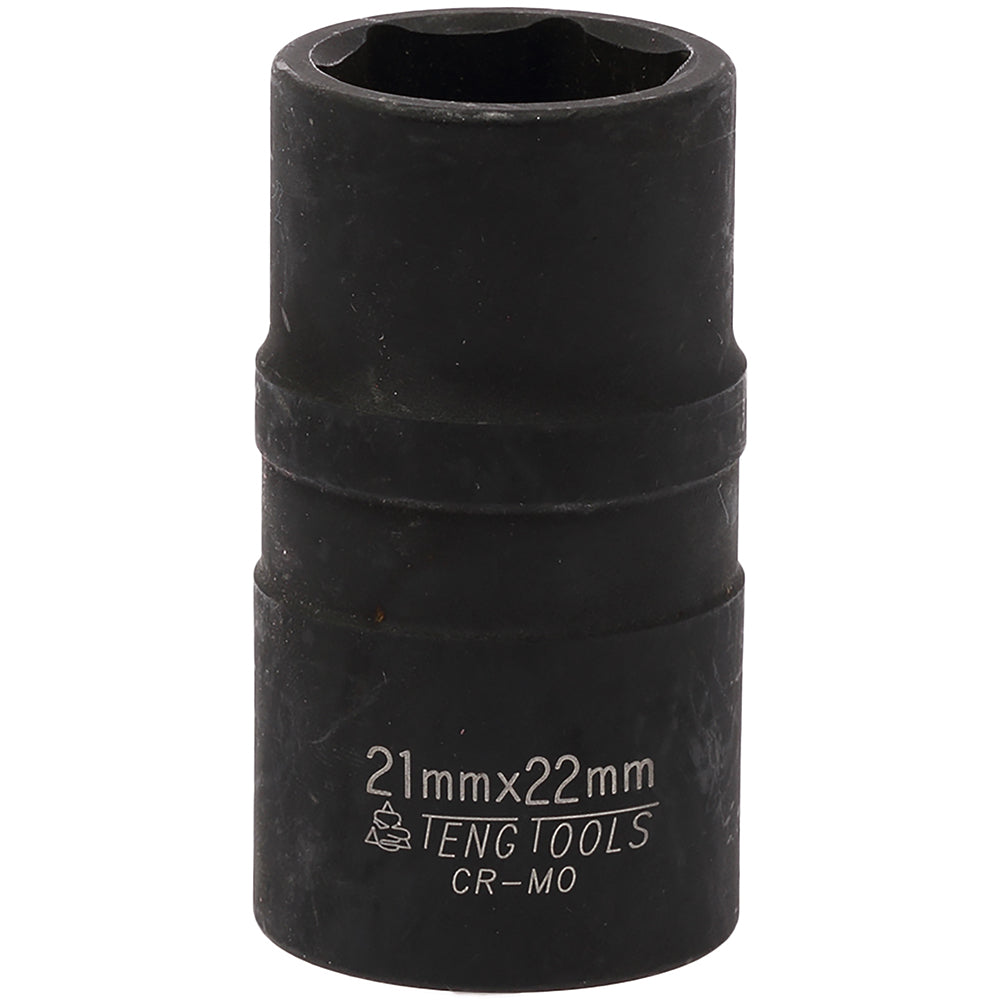 Teng 1/2in Dr. Impact Socket 21 x 22mm | ISL