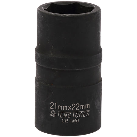 Teng 1/2in Dr. Impact Socket 21 x 22mm | ISL