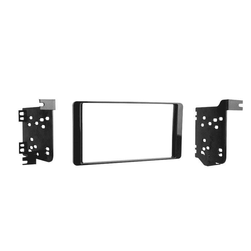 Fitting Kit Mitsubishi 2007 - 2019 Double Din (With Mmcs Radio) (Charcoal High Gloss)