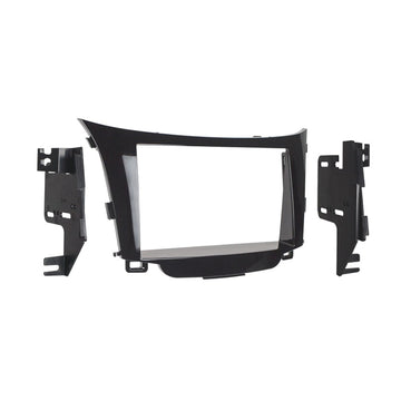 Hyundai Elantra GT double DIN facia kit high gloss black