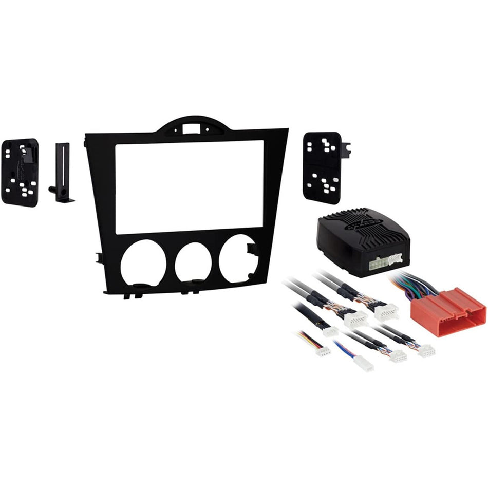 Fitting Kit Mazda Rx-8 2004 - 2008 Double Din Matt Black