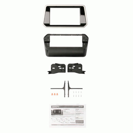 Fitting Kit Nissan Sentra 2020 - Up Double Din (Gloss Black / Silver Trim) | Formula