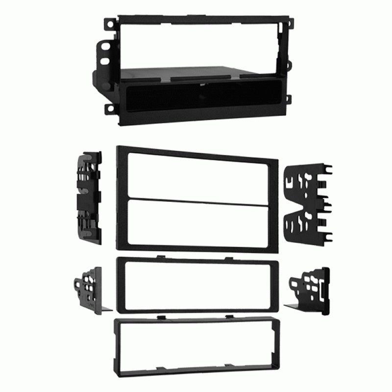 Fitting Kit Gm / Isuzu / Suzuki 1990 - 2012 Multi Kit Din & Double Din (Black) | Formula