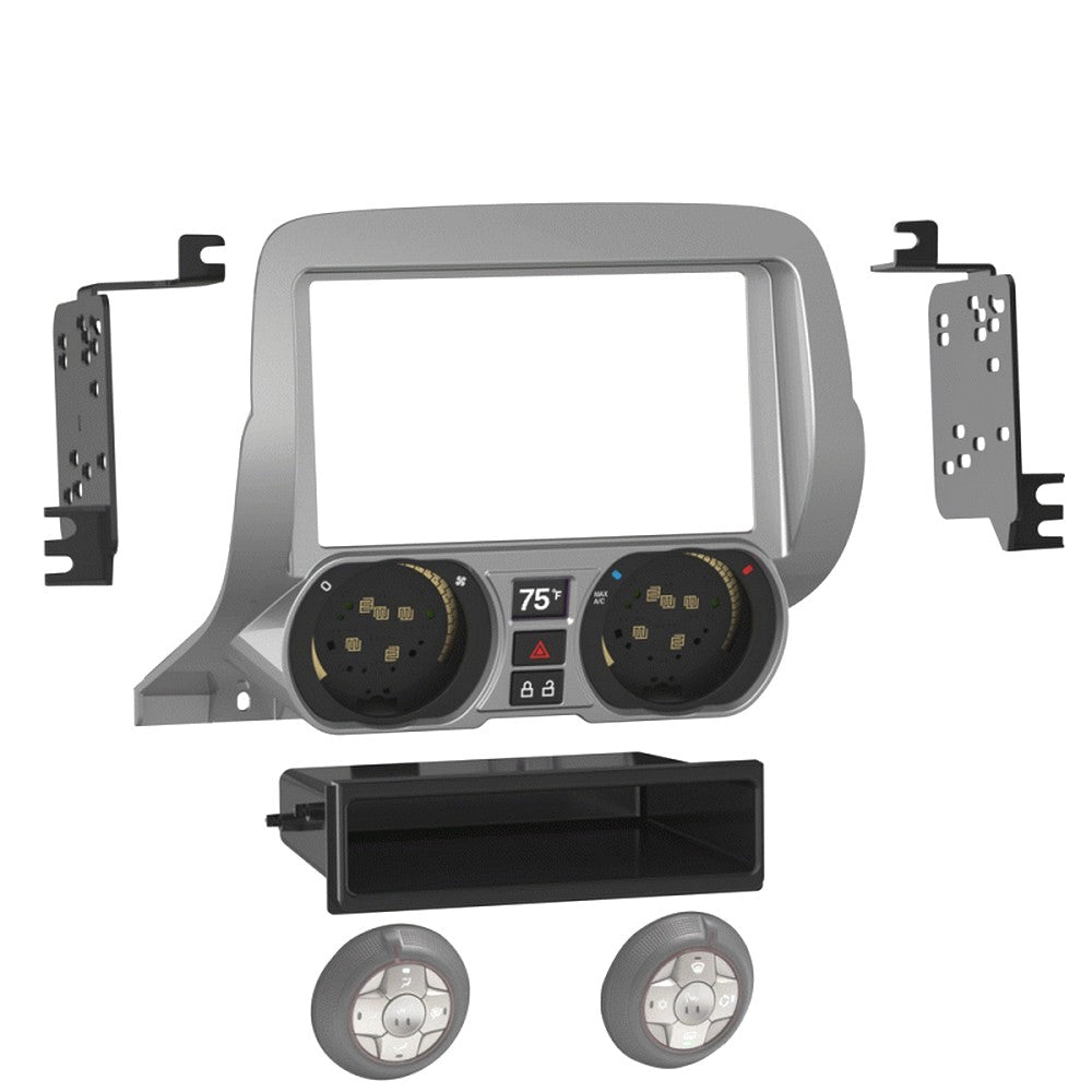Fitting Kit Chevrolet Camaro 2010 - 2015 Din & Double Din (Silver) | Formula