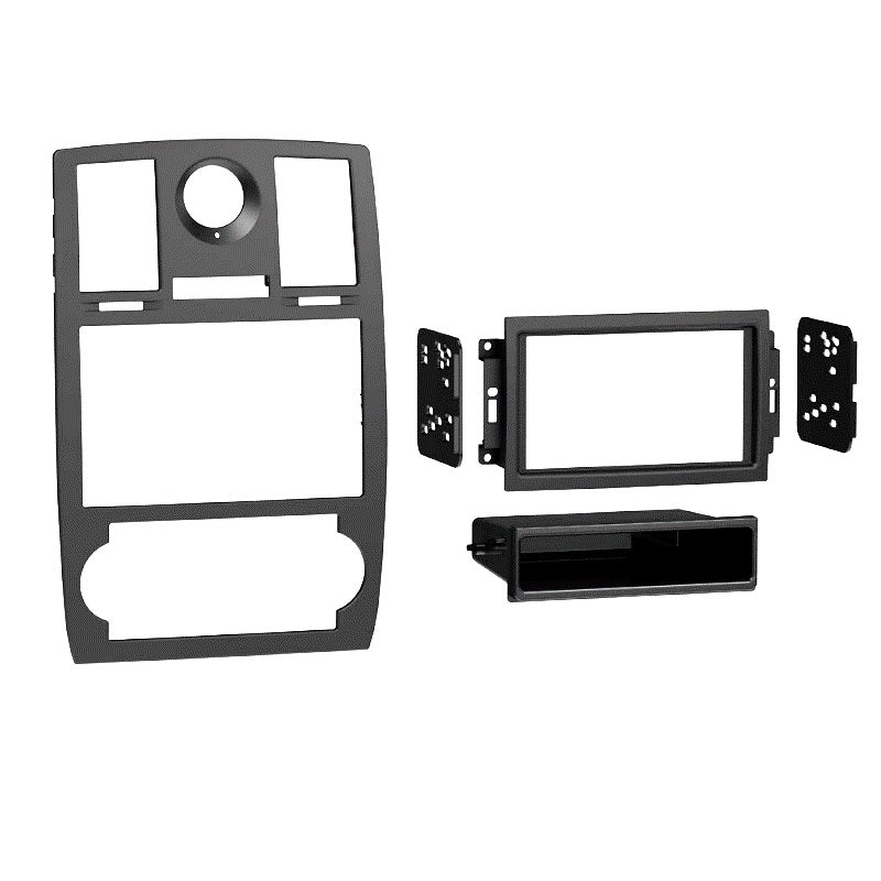 Fitting Kit Chrysler 300c 2005 - 2008 Din & Double Din (Black) | Formula