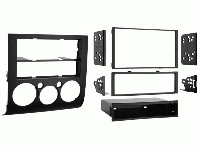 Fitting Kit Mitsubishi 380 Galant 2004 - 2012 Din & Double Din (Black) | Formula