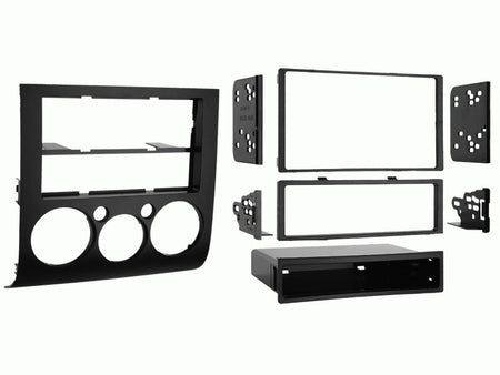 Fitting Kit Mitsubishi 380 Galant 2004 - 2012 Din & Double Din (Black) | Formula