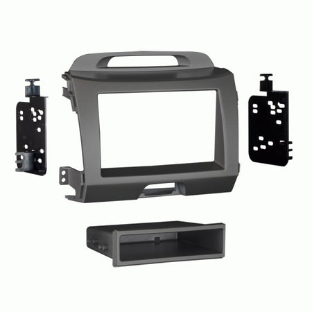 Fitting Kit Kia Sportage 2011 - 2016 Din & Double Din (Grey) | Formula