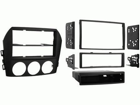 Fitting Kit Mazda Mx5 , Miata 2006 - 2008 Din & Double Din (Black) | Formula