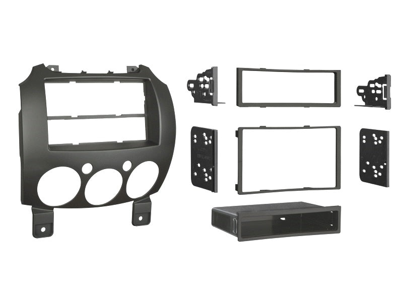 Fitting Kit Mazda 2 , Demio 2007 - 2014 Din & Double Din (Black) | Formula