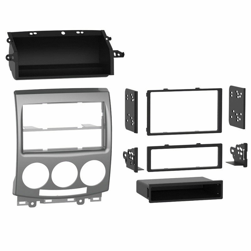 Fitting Kit Mazda 5 , Premacy (With Navi) 2005 - 2010 Din & Double Din (Silver) | Formula