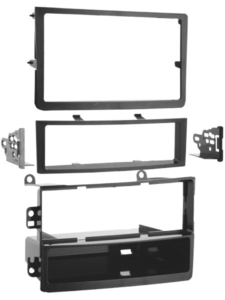 Fitting Kit Nissan 350z 2006 - 2008 Din & Double Din (Black) | Formula