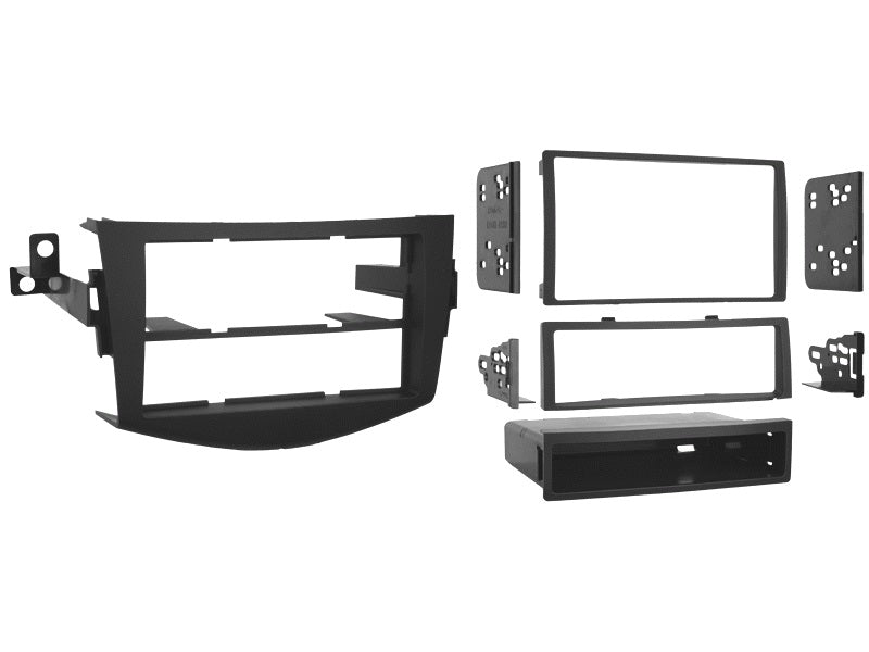 Fitting Kit Toyota Rav4 , Vanguard 2005 - 2012 Din & Double Din (30 Series) (Black) | Formula