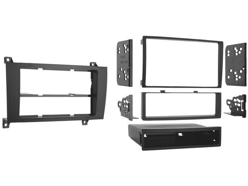 Fitting Kit Mercedes Slk 2004 - 2011 Din & Double Din (Black) | Formula