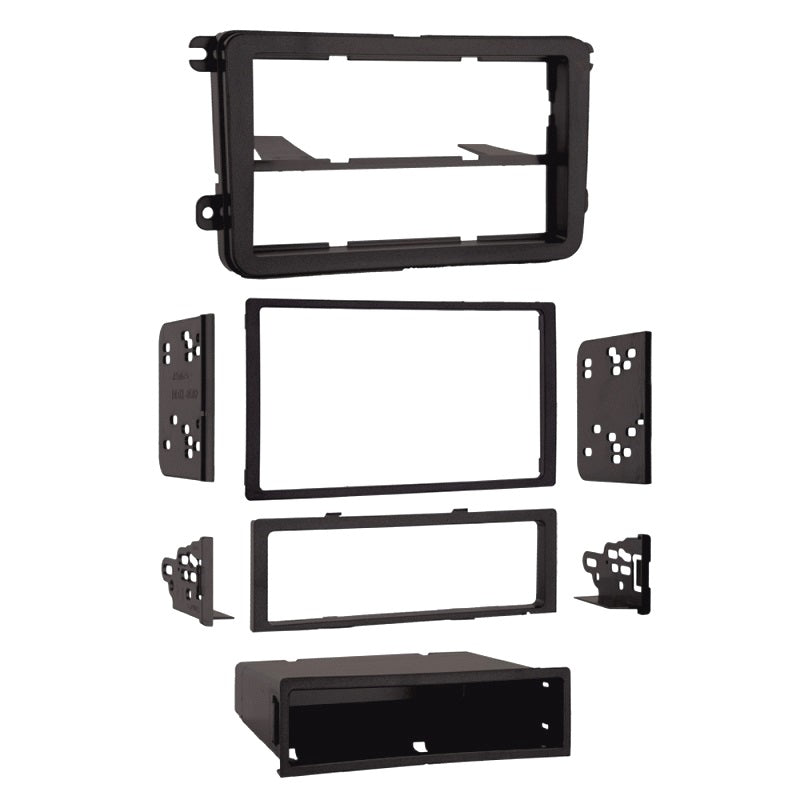 Fitting Kit Vw Passat Gti Polo Tiguan Din & Double Din Black | Formula