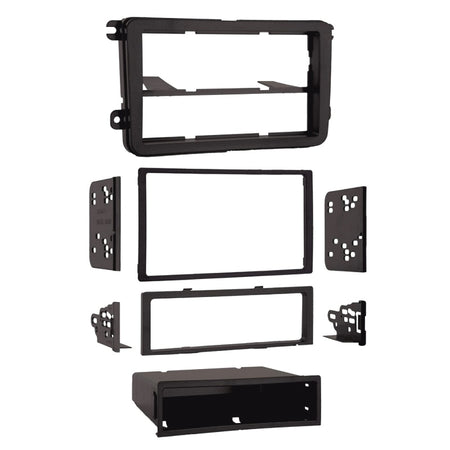 Fitting Kit Vw Passat Gti Polo Tiguan Din & Double Din Black | Formula