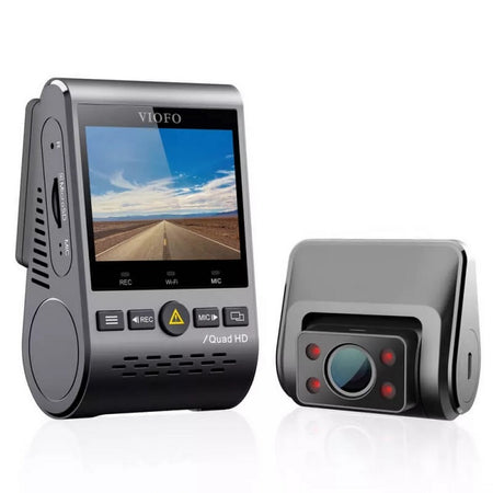 A129 Plus Duo Ir Front And Interior Dual Dash Cam With Gps & 2.4ghz Wi-Fi & Gps & Quad Hd 1440p+1080 | Formula