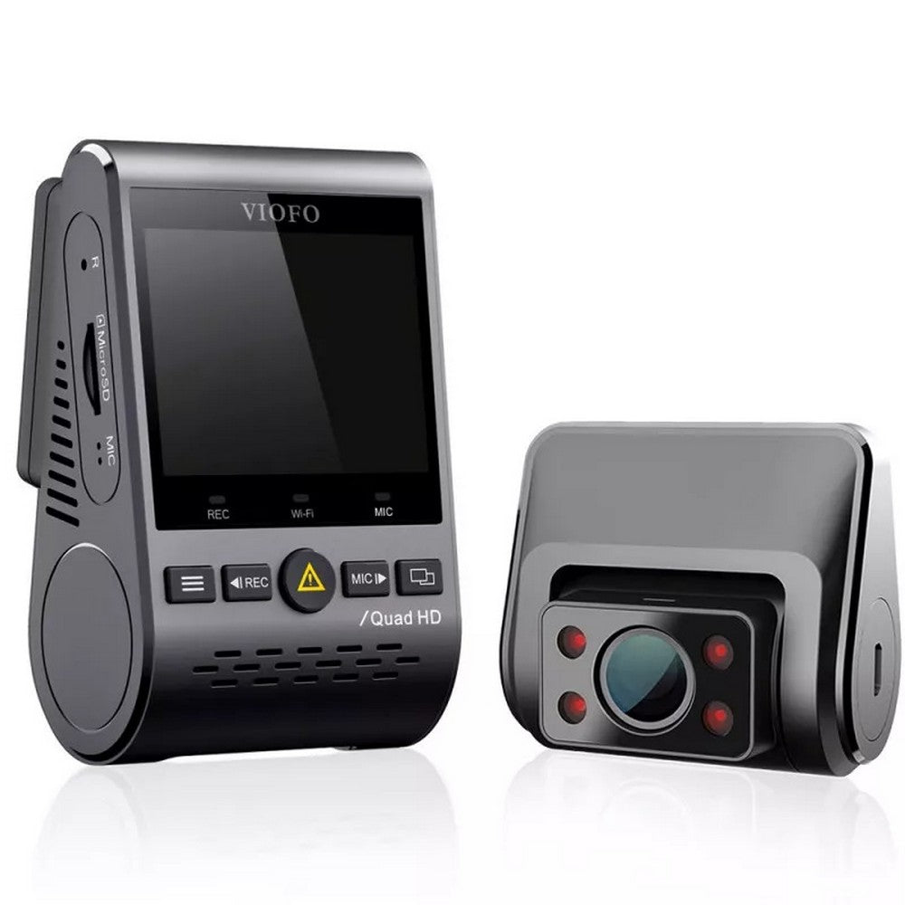 A129 Plus Duo Ir Front And Interior Dual Dash Cam With Gps & 2.4ghz Wi-Fi & Gps & Quad Hd 1440p+1080 | Formula