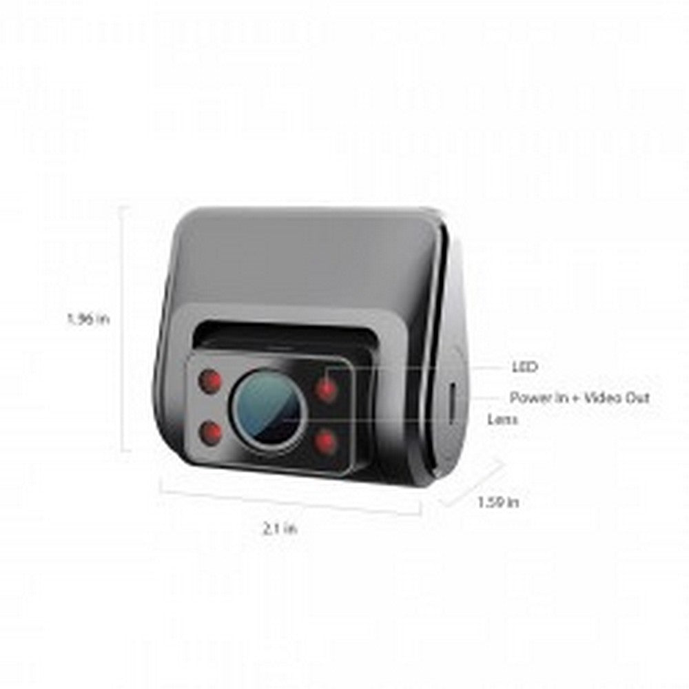 A129 Plus Duo Ir Front And Interior Dual Dash Cam With Gps & 2.4ghz Wi-Fi & Gps & Quad Hd 1440p+1080 | Formula